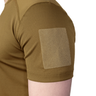 Футболка чоловіча тактична польова повсякденна футболка для спецсужб (XXL) Койот (OPT-6561) - зображення 5