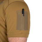 Поло футболка тактическая полевая повседневная футболка для силовых структур XXXL Койот (OPT-9601) - изображение 5