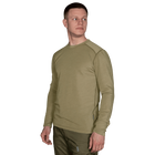 Лонгслів тактичний універсальний повсякденна футболка для занять спортом Хакі XL (OPT-32641) - зображення 3