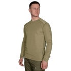 Лонгслів тактичний універсальний повсякденна футболка для занять спортом Хакі M (OPT-32641) - зображення 3
