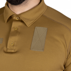 Поло футболка тактична польова повсякденна футболка для силових структур XL Койот (OPT-9601) - зображення 6