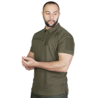 Поло футболка тактична польова повсякденна футболка для силових структур (XL) Оліва (OPT-9601) - зображення 2