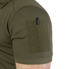 Поло футболка тактическая полевая повседневная футболка для силовых структур (XL) Олива (OPT-9601) - изображение 5