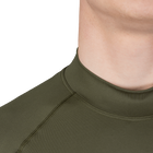 Лонгслив тактичечкий мужская футболка с длинным рукавом для силовых структур M Олива (OPT-11151) - изображение 7