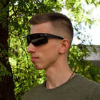 Балістичні окуляри ESS Crosshair APEL з темною лінзою - изображение 8