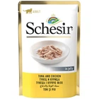Вологий корм Schesir Adult Tuna Chicken 85 г