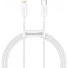 Кабель Baseus Superior Series Fast Charging Type-C to Lightning PD 20W 1.5m White (CATLYS-B02)