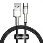 Кабель Baseus Cafule Metal DataType-C 66W 1m Black (CAKF000101)