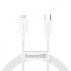 Кабель Baseus Superior Series Fast Charging Data Cable Type-C to Lightning 20W 0.25m White (CATLYS-02)