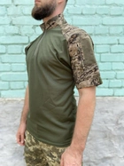 Тактическая футболка военная с коротким рукавом камуфляжная одежда для мужчин 54 (193830) - изображение 2