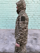 Военный пиксельный костюм тактический камуфляжная форма для ВСУ софтшел демисезон пиксель 52-54 (194317) - изображение 4