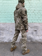 Военный пиксельный костюм тактический камуфляжная форма для ВСУ софтшел демисезон пиксель 52-54 (194317) - изображение 7