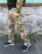 Піксельні Штани чоловічі тактичні софтшел SoftShell брюки військові піксель для зсу 48 (194315) - зображення 2