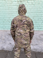 Куртка тактическая военная форма ЗСУ демисезонная Софт Шелл Мультикам 56-58 (194320) - изображение 3