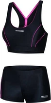 Купальник роздельный для женщин Aqua Speed FIONA 6465 черный, розовый Жен 42(XL) 348-19 42