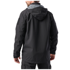 Куртка штормова 5.11 Tactical Force Rain Shell Jacket Black 2XL (48362-019) - изображение 5