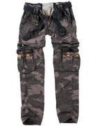 Штани мілітарі Surplus Raw Vintage SURPLUS LADIES TREKKING PREMIUM Black camo 38 (33-3688-42) - зображення 1