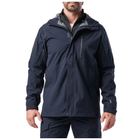 Куртка штормова 5.11 Tactical Force Rain Shell Jacket Dark Navy M (48362-724) - зображення 1