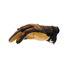 Рукавички тактичні Mechanix Wear M-Pact Leather Fingerless Framer Gloves Brown L (LFR-75) - зображення 3