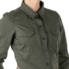 Сорочка тактична 5.11 Tactical Women's Stryke Long Sleeve Shirt TDU Green XS (62404-190) - зображення 3