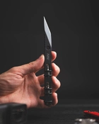 Ніж ANV Knives M050 CMS (DLC Kydex sheath ) Black (ANVM050-001) - зображення 4