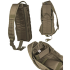 Сумка тактична плечова Sturm Mil-Tec SLING BAG TANKER Olive 21 x 16 x 54 cm (13726301) - зображення 2