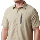 Сорочка тактична 5.11 Tactical Marksman Utility Short Sleeve Shirt Khaki L (71215-055) - изображение 3