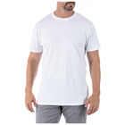 Футболка з коротким рукавом (3 шт. в комплекті) 5.11 Tactical Utili-T Crew - Three Pack White 2XL (40016-010) - зображення 8