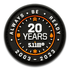 Нашивка 5.11 Tactical 20th Anniversary Patch EMEA Multi (92568-999) - изображение 1