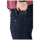 Штани тактичні джинсові 5.11 Tactical Defender-Flex Slim Jeans Indigo W40/L30 (74465-718) - зображення 11