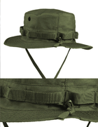 Панама Sturm Mil-Tec US GI Boonie Hat Olive (12323001) - зображення 3