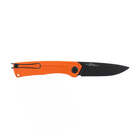 Ніж складний ANV Knives Z200 (DLC Liner lock G10 Plain edge) Orange (ANVZ200-023) - зображення 2