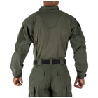 Сорочка тактична під бронежилет 5.11 Tactical Rapid Assault Shirt TDU Green L (72194-190) - изображение 4
