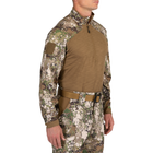 Сорочка тактична під бронежилет 5.11 Tactical GEO7 Rapid Half Zip Shirt Terrain XL (72415G7-865) - зображення 3