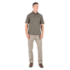 Сорочка тактична з коротким рукавом 5.11 Tactical Freedom Flex Woven S/S RANGER GREEN XL (71340-186) - изображение 5