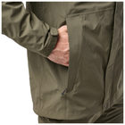 Куртка штормова 5.11 Tactical Force Rain Shell Jacket RANGER GREEN M (48362-186) - изображение 9