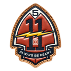 Нашивка 5.11 Tactical Bolt and Arrowhead Patch Red (81886-460)