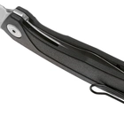 Ніж складний ANV Knives Z200 (Liner lock GRN Plain edge) Black (ANVZ200-039) - зображення 7
