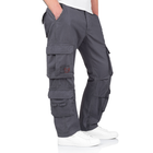 Брюки Surplus Raw Vintage SURPLUS AIRBORNE TROUSERS SLIMMY Anthracite L (05-3603-17) - изображение 2