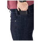Штани тактичні джинсові 5.11 Tactical Defender-Flex Slim Jeans Indigo W40/L32 (74465-718) - зображення 11