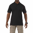 Футболка Поло тактична з коротким рукавом 5.11 Tactical UTILITY SHORT SLEEVE POLO Black XL (41180-019)