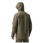 Куртка штормова 5.11 Tactical Force Rain Shell Jacket RANGER GREEN 3XL (48362-186) - изображение 4