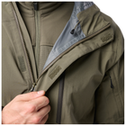Куртка штормова 5.11 Tactical Force Rain Shell Jacket RANGER GREEN 3XL (48362-186) - зображення 6