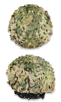 Кавер чехол Маскировка на шлем (каску) 64W18ТТ универсальный Мультикам - изображение 6