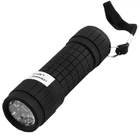 Світлодіодний ліхтар 9 LED Lemanso LMF31 чорний