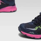 Buty sportowe dziecięce dla dziewczynki na rzepy Sprandi Earth Gear CP86-22753(IV)DZ 34 Niebieski z różowym (5904862539768) - obraz 4