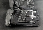 Перчатки беспалые тактические YS-J-053 рамер ХЛ (обхват 24,5-25 см) Черный - изображение 3