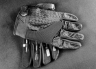 Перчатки полнопалые тактические YS-J-053 рамер Л (обхват 23,5-24,5 см) Черный - изображение 7