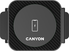 Бездротовий зарядний пристрій Canyon WS-305 3 в 1 QI Black (CNS-WCS305B) - зображення 4