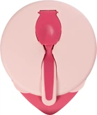 Мисочка Baboo с крышкой и ложечкой с 6 месяцев Розовая (9-027) (5057778090271)